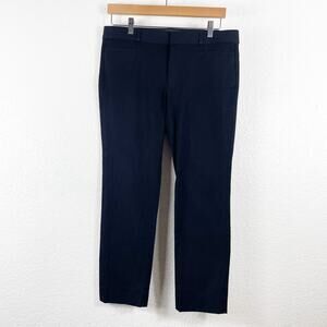 Banana Republic Sloan Fit Black Crop Ankle Pants Women's Size 8 Business Casual